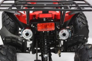 Hawkmoto Interceptor 125cc Kids Quad Bike 3 Speed – Red