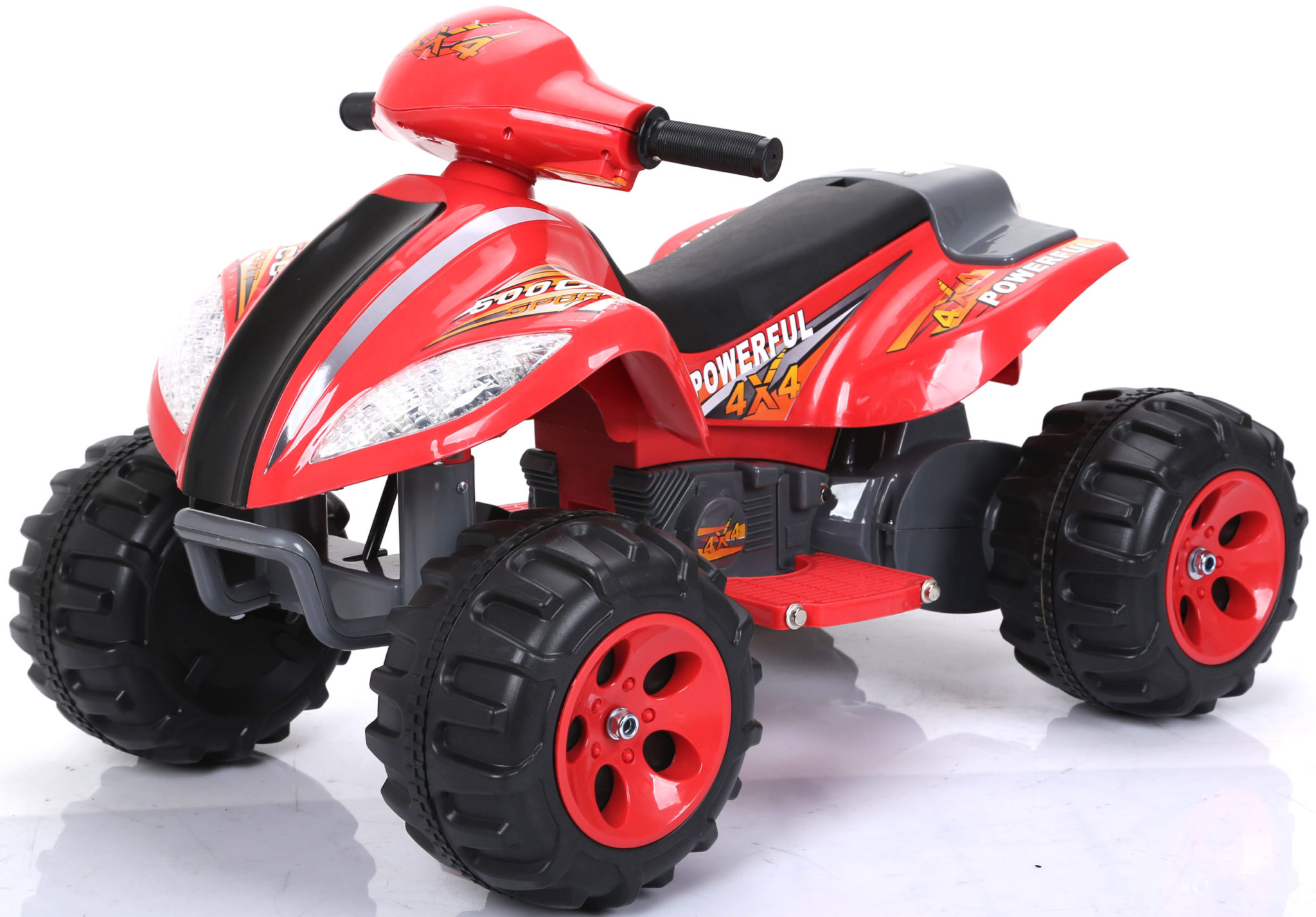 Kids Ride On Quad Bike 6V Red Outside Play UK