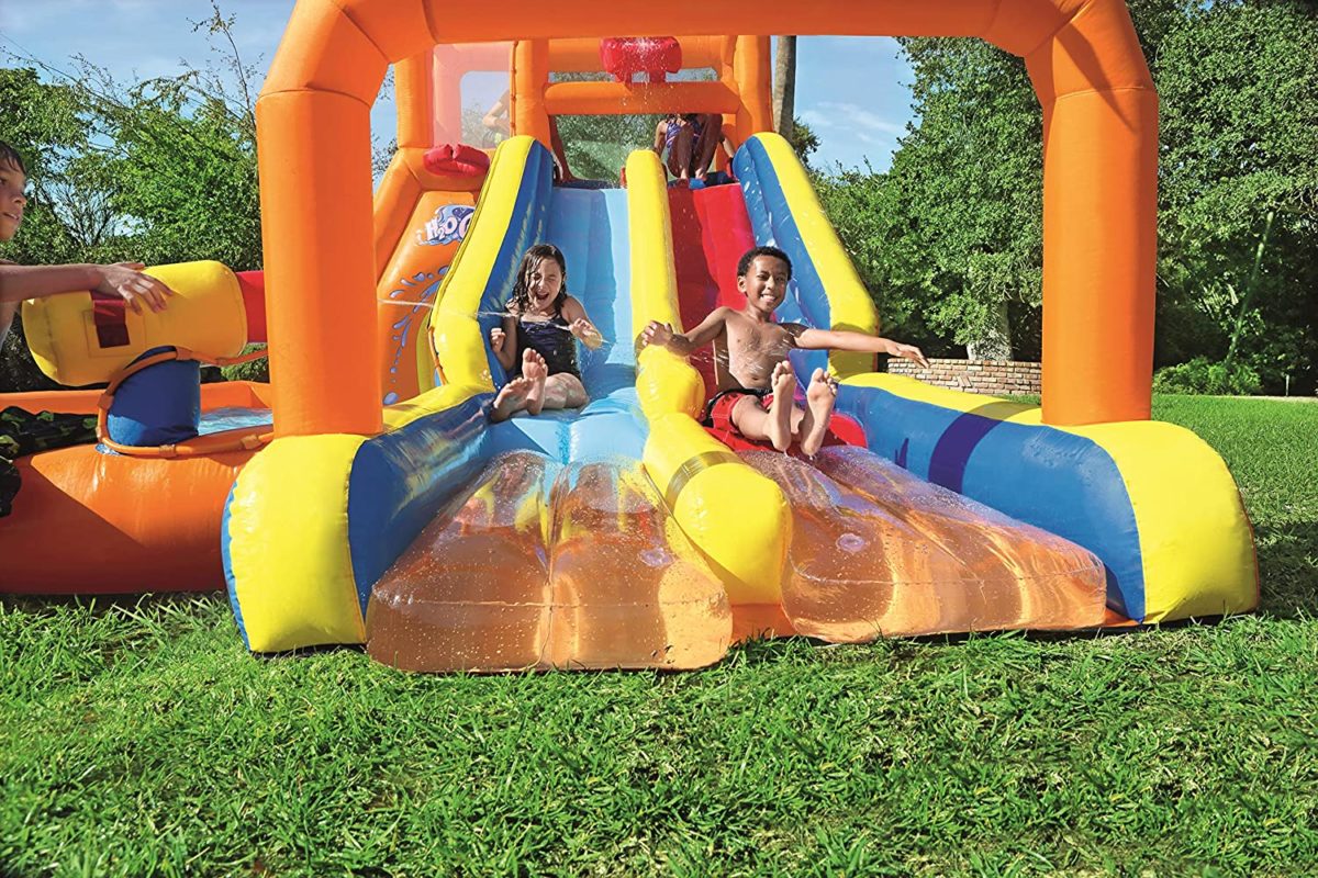 bestway h20go triple water slide