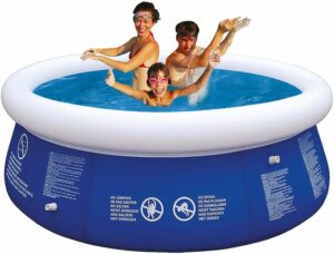 10ft Round Inflatable Fast Set Swimming Pool 