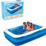 2.6m X 1.75m Family Rectangular Inflatable Paddling Swimming Pool