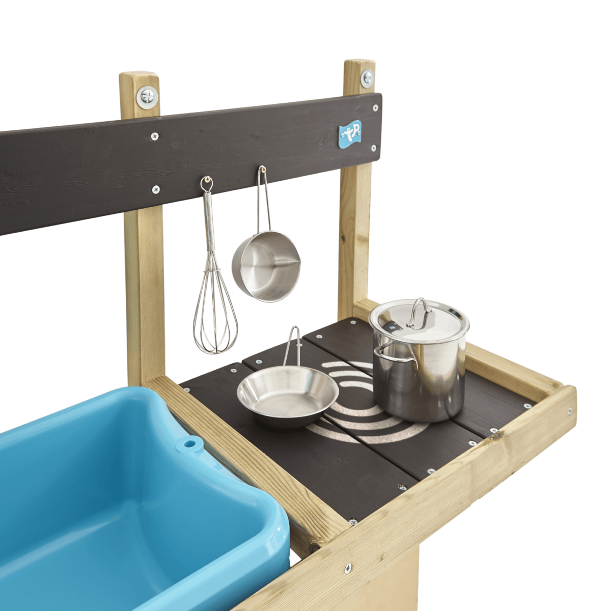 Tp Deluxe Mud Kitchen Playhouse AccessoryFSC Outside Play UK