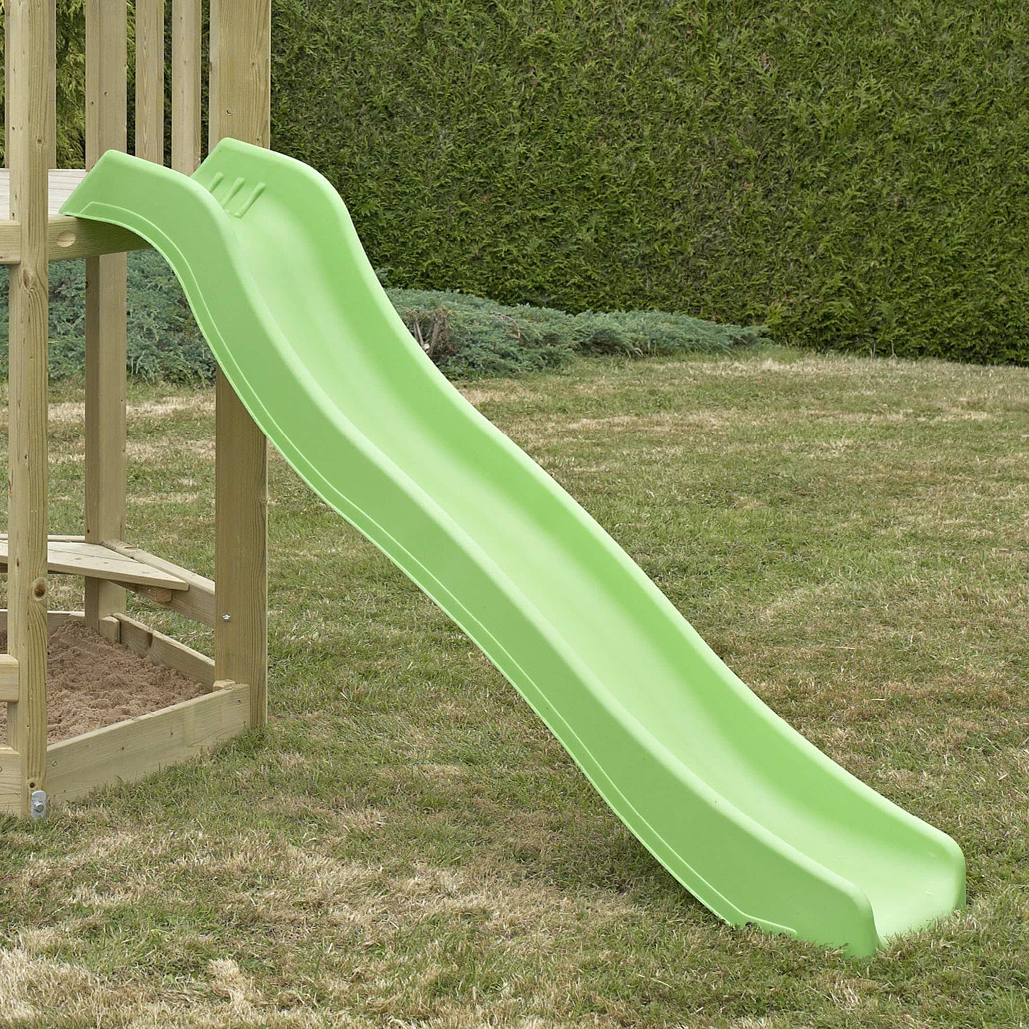 Tp Castlewood Dover Wooden Climbing Frame & Slide-FSC | Outside Play UK