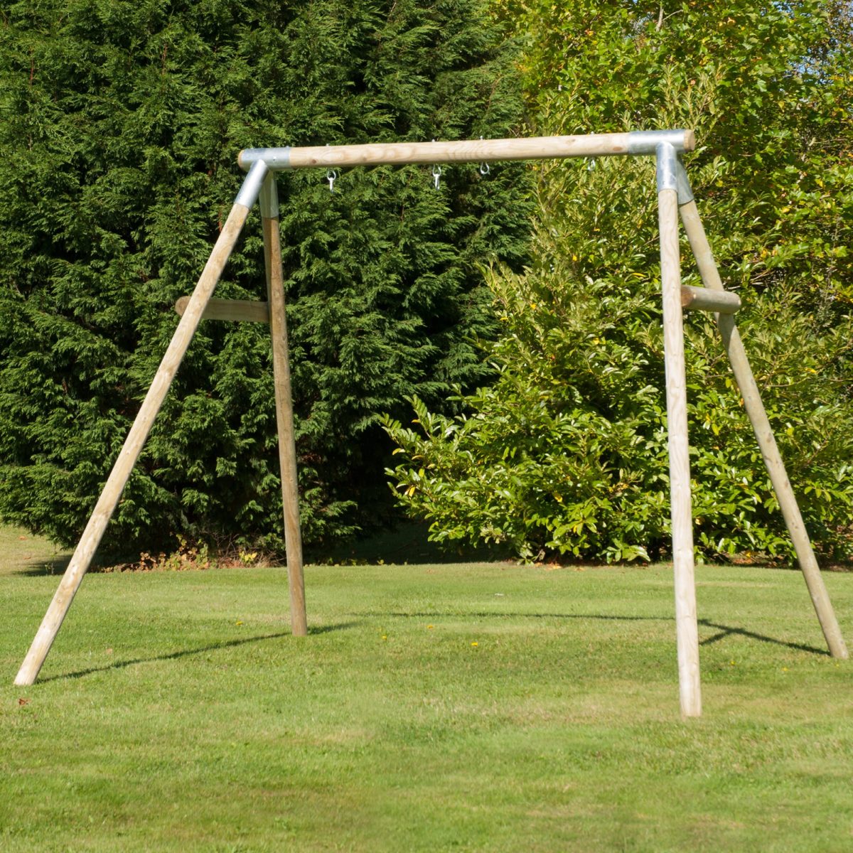 Tp Double Knightswood Swing Frame FSC Outside Play UK