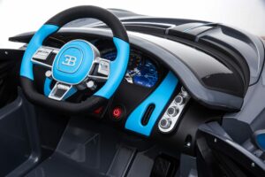 Kids ride on car electric 12v bugatti divo - blue