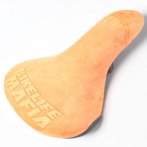 12 God Wheelie Seat Black/Orange Mafia Wheelie Bike Seat Outside Play UK