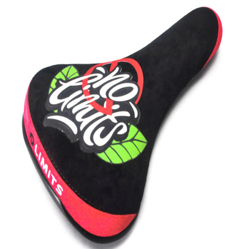 No Limits Patch Black/Red Mafia Wheelie Bike Seat Outside Play