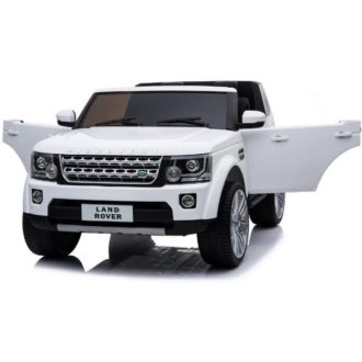 Kids land rover discovery with twin seat white