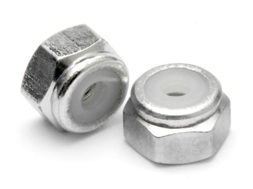 Ed130017 - m2 silver nut (10pcs)