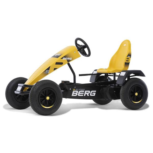 Berg XL B Super Yellow BFR Go Kart - Outside Play