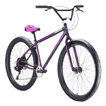 Mafia Bomma Wheelie Bike 27.5 Purple Splatter - Outside Play