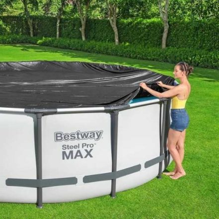 Bestway 58039 18ft Flowclear Pool Cover 5.49m - Outside Play