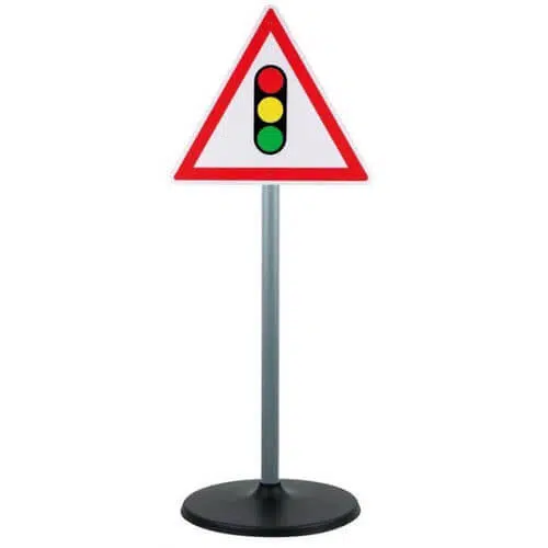 Kids traffic road signs set of 5