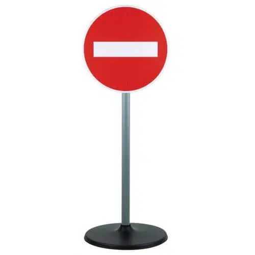 Kids traffic road signs set of 5