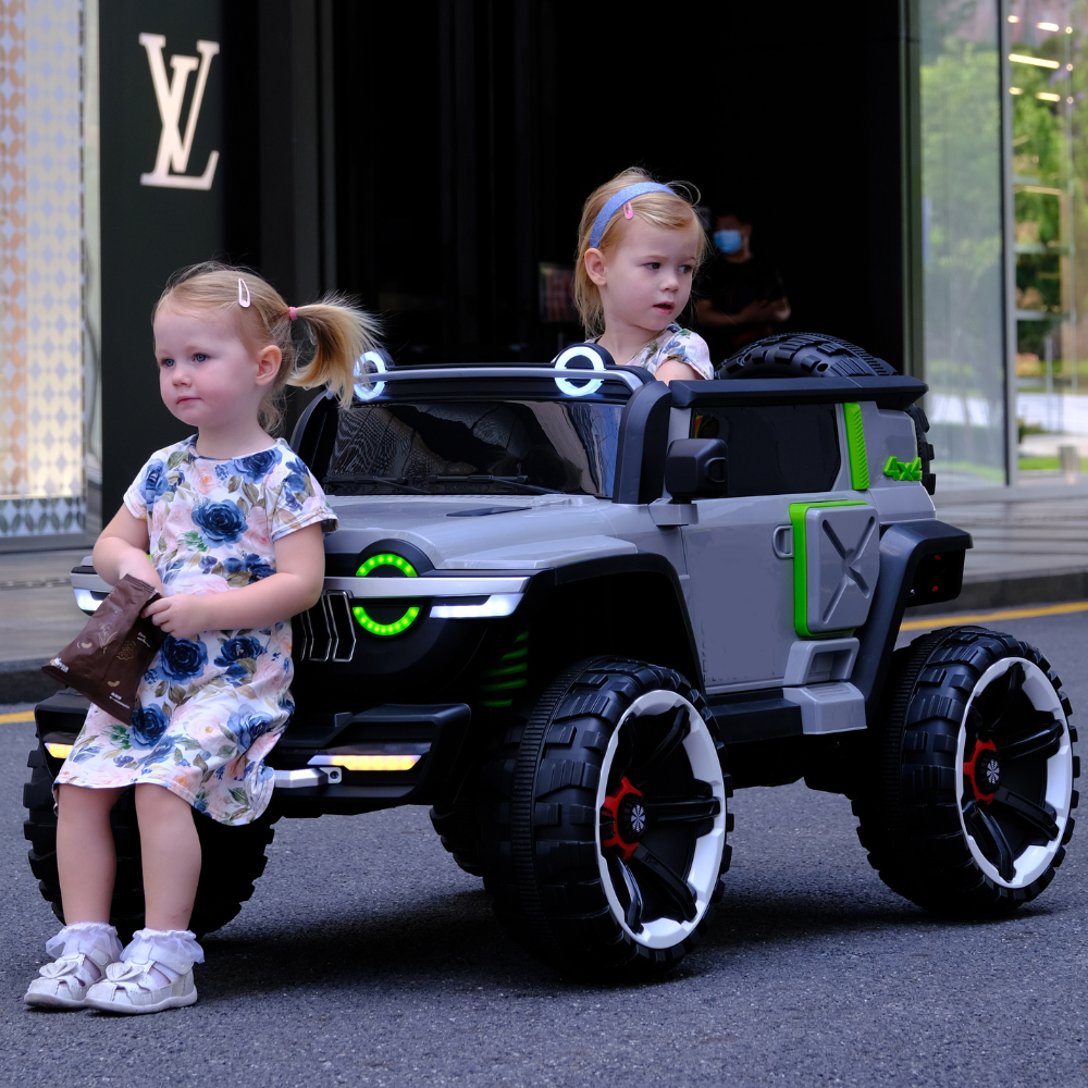 2 seater power wheels with remote