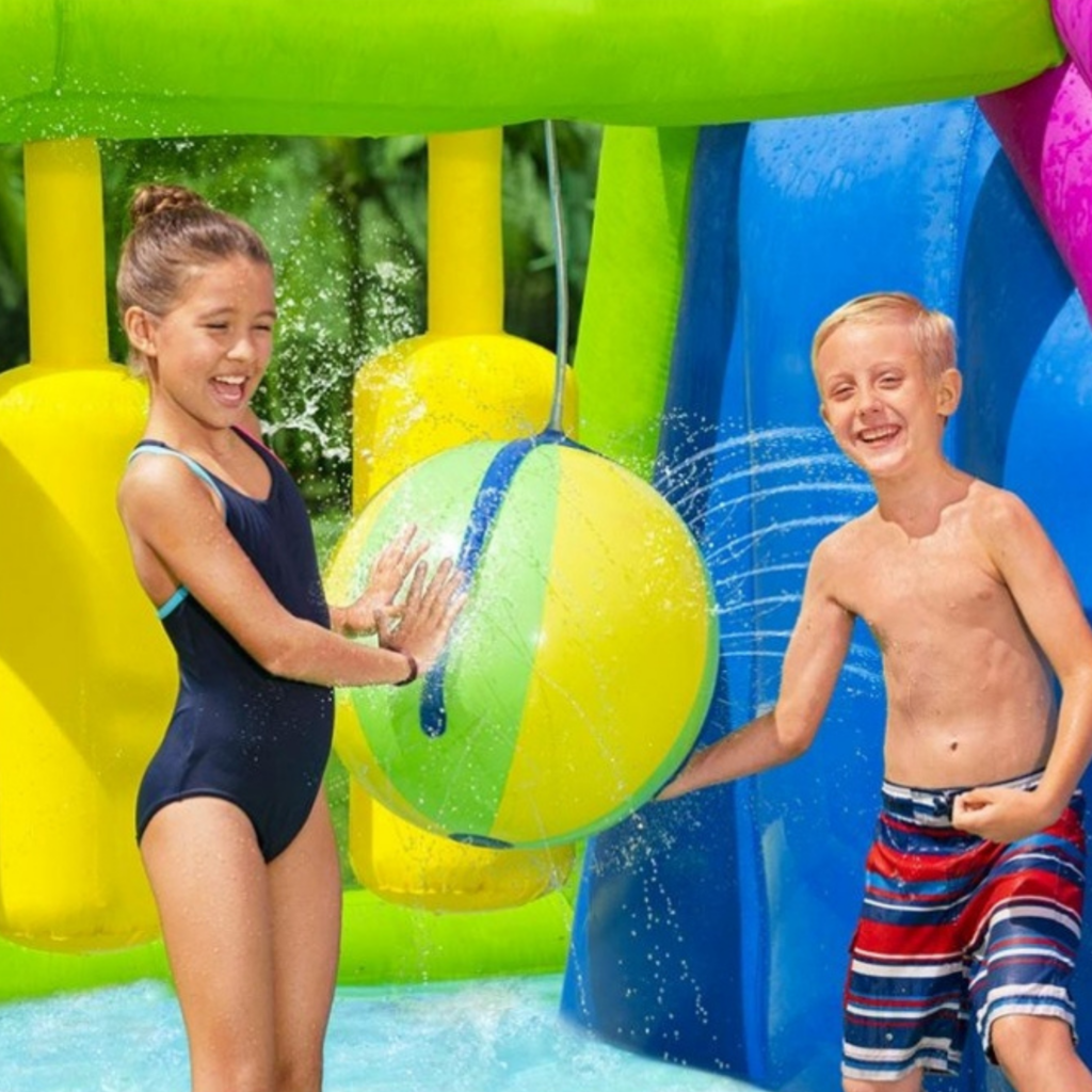 Bestway H2OGO Mega Water Park Splash Course 53387 - Outside Play