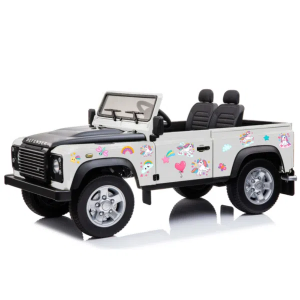 Kids land rover defender 90 24v 4wd version 2 - unicorn