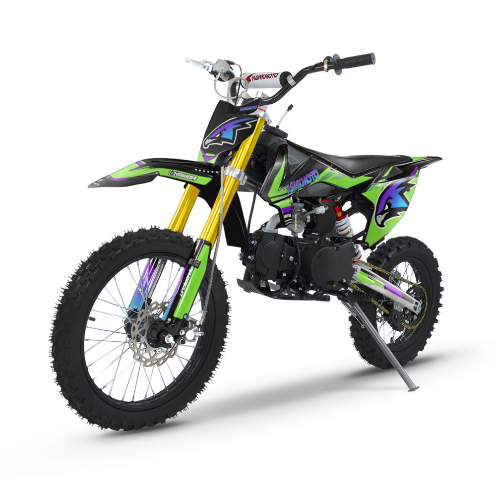 Hawkmoto krm kids pit bike | 70cc | 90cc | 110cc | 125cc geared or automatic - Kryptonite