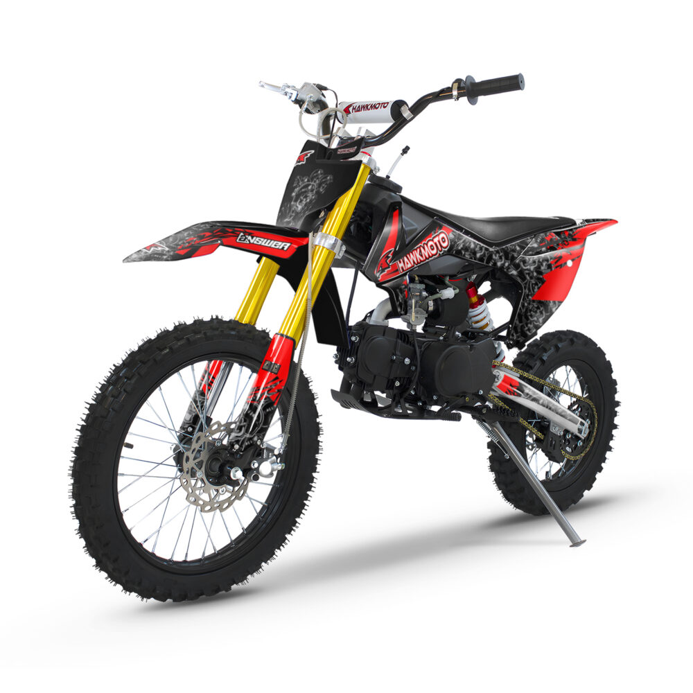 Hawkmoto krm kids pit bike | 70cc | 90cc | 110cc | 125cc geared or automatic - kandy (copy)