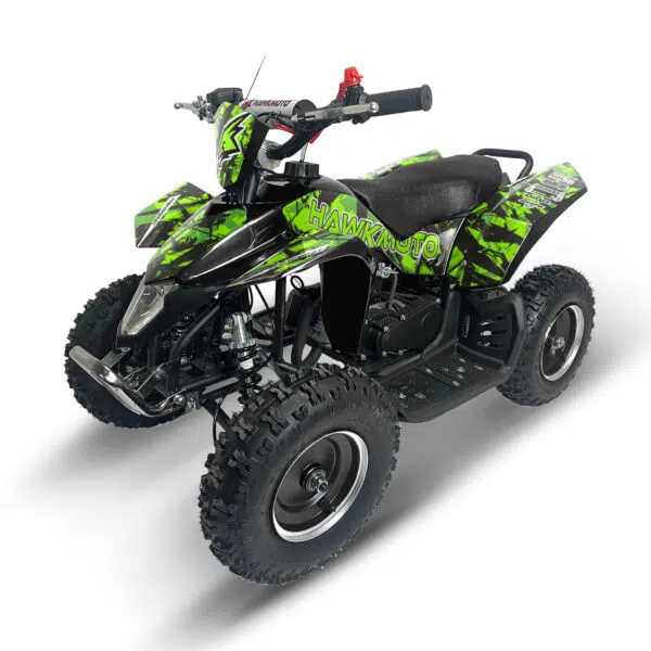 Hawkmoto sx-49r avenger v2 50cc mini kids quad bike assembled - venom