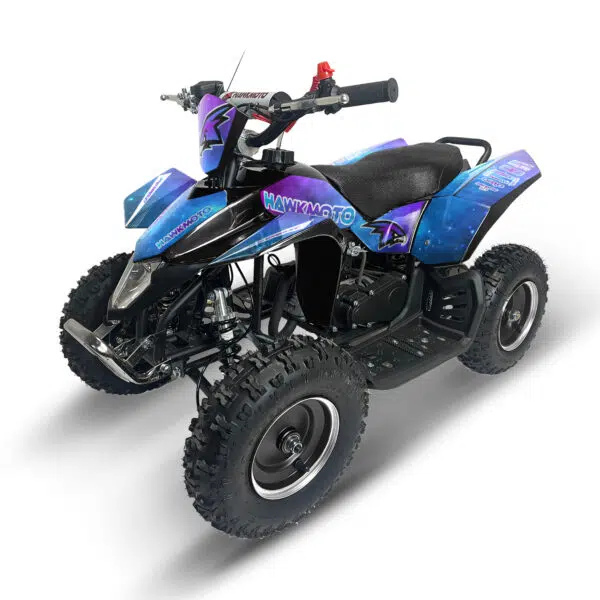 Hawkmoto sx-49r avenger v2 50cc mini kids quad bike assembled - skullz (copy)