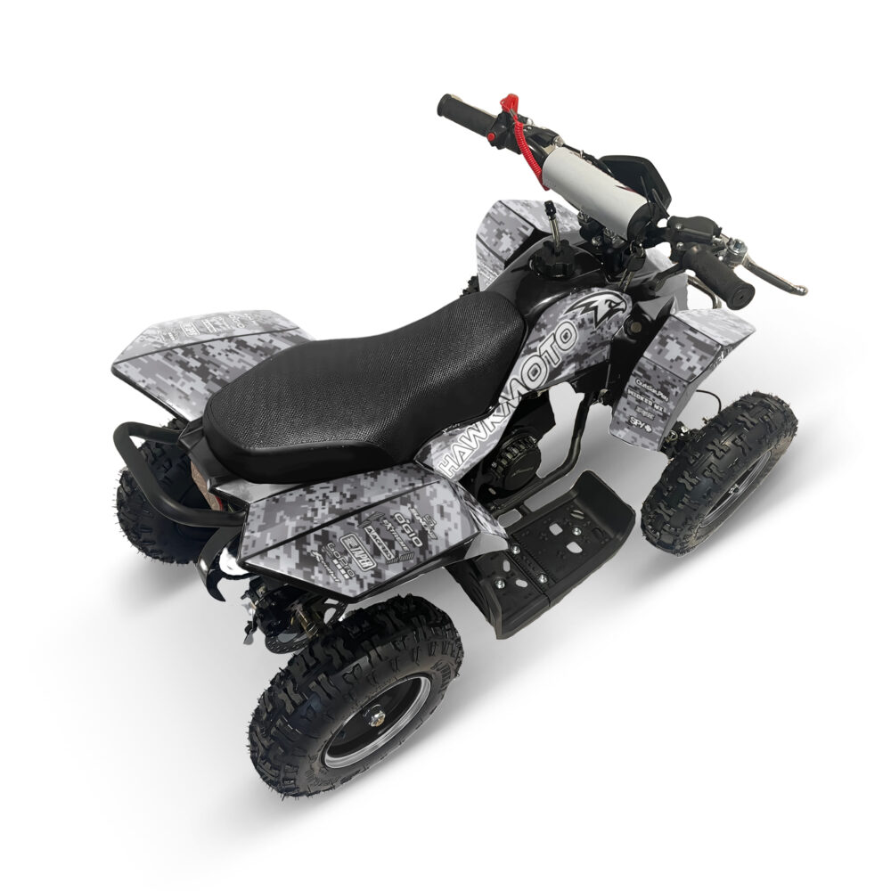 Hawkmoto sx-49r avenger v2 50cc mini kids quad bike assembled - digital camo