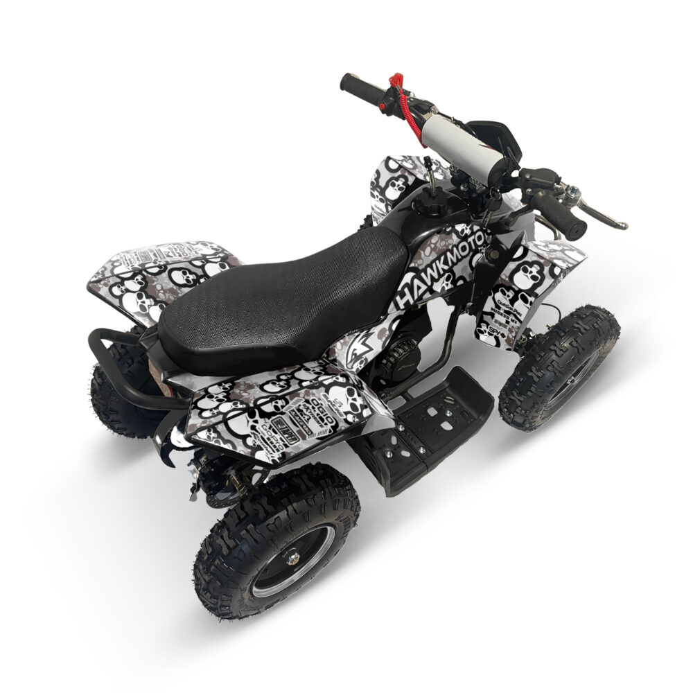 Hawkmoto sx-49r avenger v2 50cc mini kids quad bike assembled - frostbite (copy)