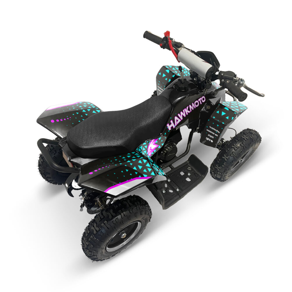 Hawkmoto sx-49r avenger v2 50cc mini kids quad bike assembled - ray