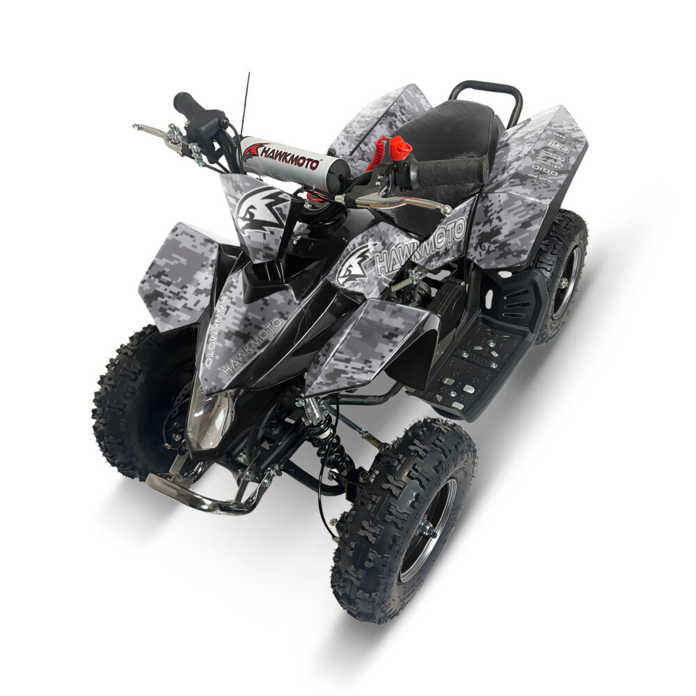 Hawkmoto sx-49r avenger v2 50cc mini kids quad bike assembled - digital camo