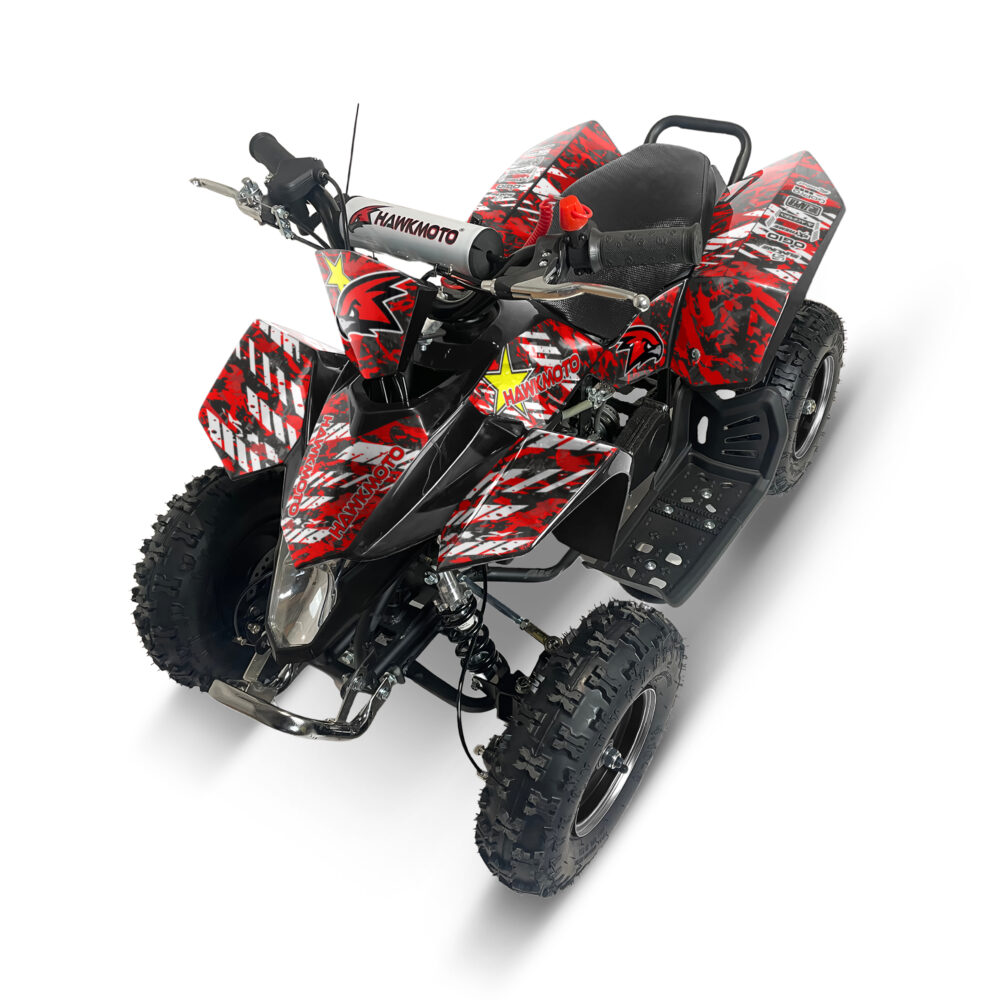 Hawkmoto sx-49r avenger v2 50cc mini kids quad bike assembled - star rock