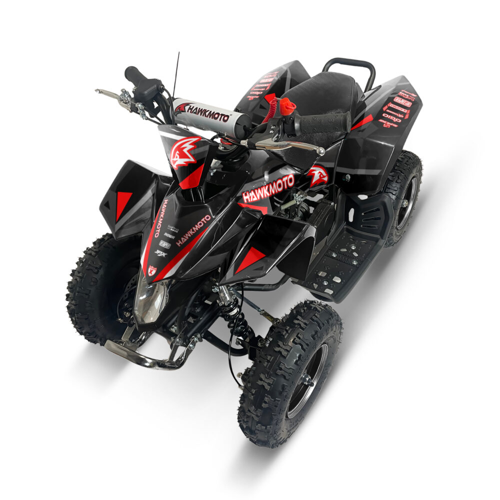 Hawkmoto sx-49r avenger v2 50cc mini kids quad bike assembled - gotham