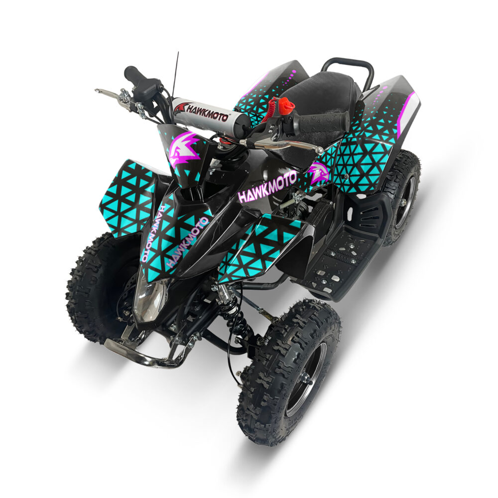 Hawkmoto sx-49r avenger v2 50cc mini kids quad bike assembled - ray