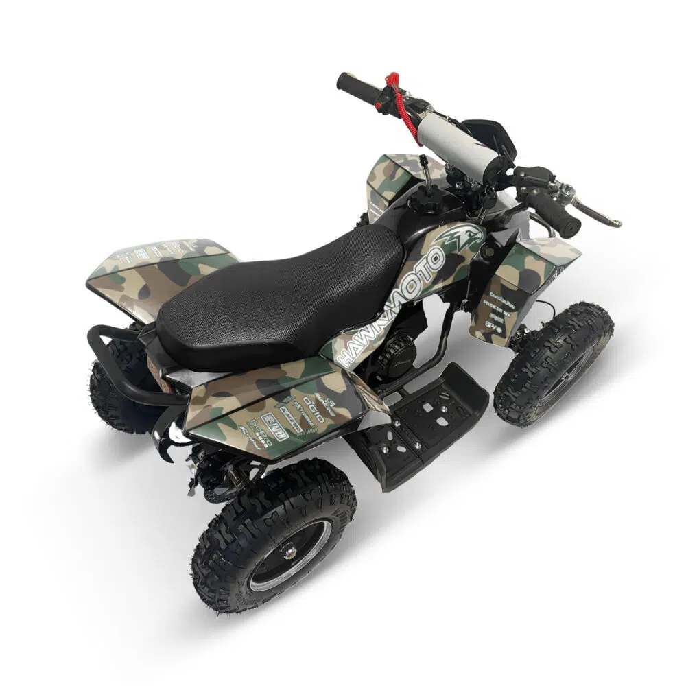 Hawkmoto sx-49r avenger v2 50cc mini kids quad bike assembled - traditional camo