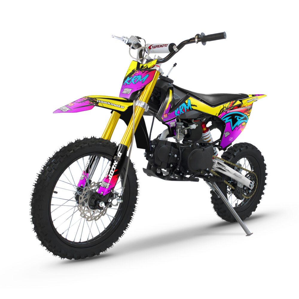 Hawkmoto krm kids pit bike | 70cc | 90cc | 110cc | 125cc geared or automatic - chouchou