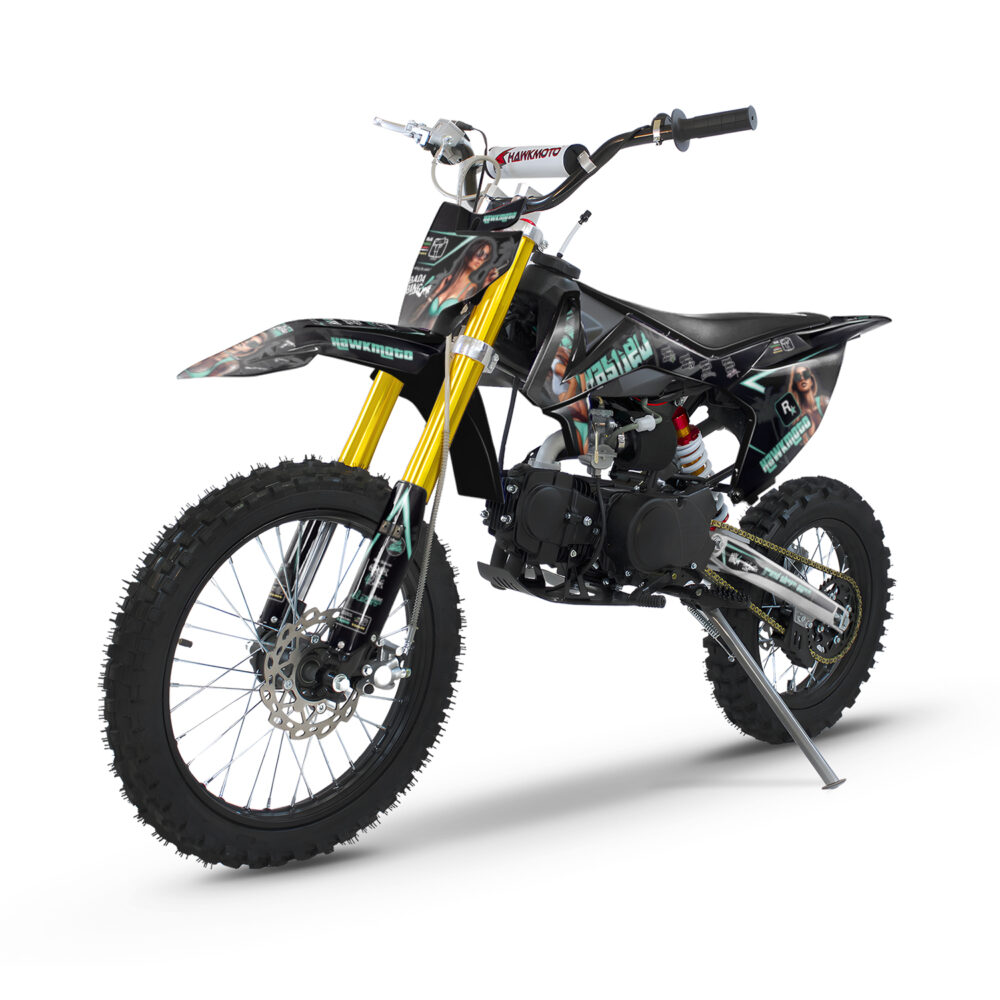 Hawkmoto krm kids pit bike | 70cc | 90cc | 110cc | 125cc geared or automatic - los santos