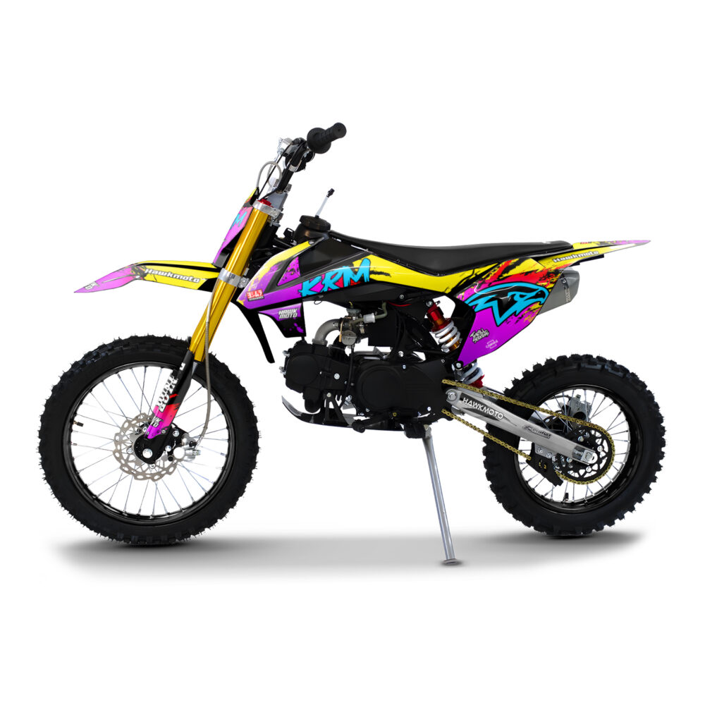 Hawkmoto krm kids pit bike | 70cc | 90cc | 110cc | 125cc geared or automatic - chouchou