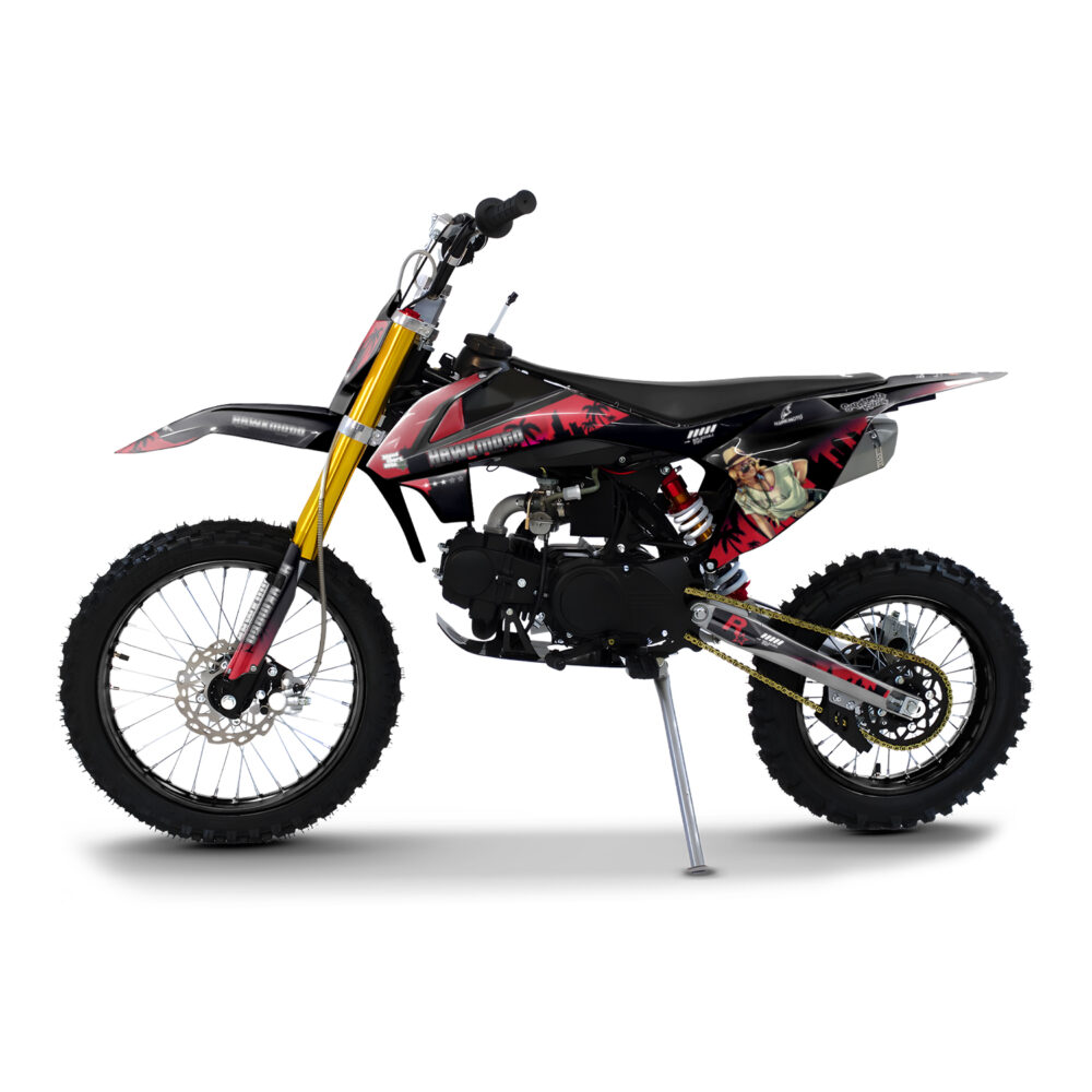 Hawkmoto krm kids pit bike | 70cc | 90cc | 110cc | 125cc geared or automatic - andreas