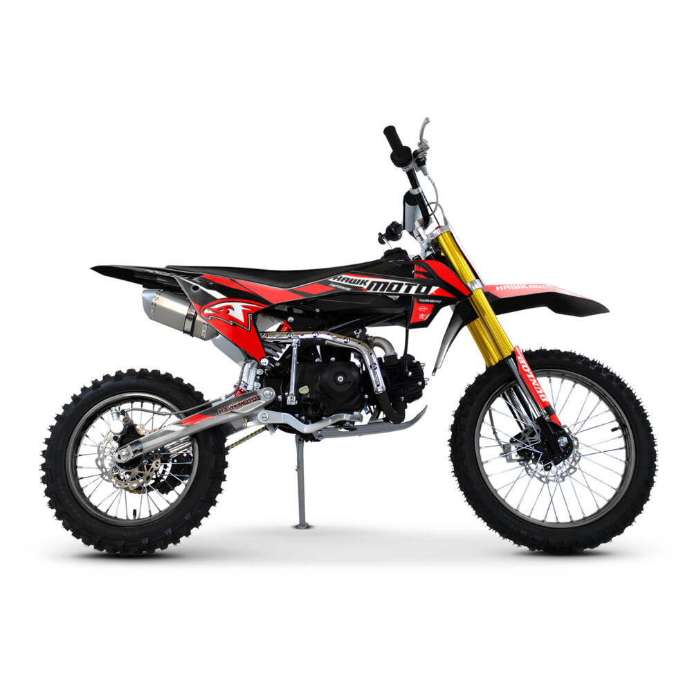 Hawkmoto krm kids pit bike | 70cc | 90cc | 110cc | 125cc geared or automatic - gassed