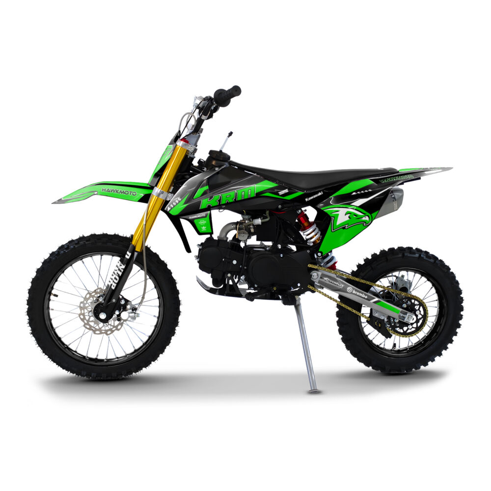 Hawkmoto krm kids pit bike | 70cc | 90cc | 110cc | 125cc geared or automatic - saki