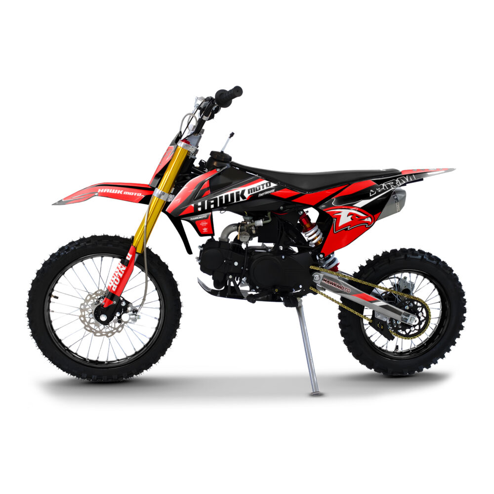 Hawkmoto krm kids pit bike | 70cc | 90cc | 110cc | 125cc geared or automatic - gassed