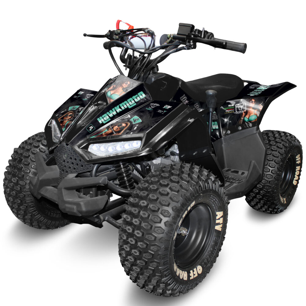 110cc kids quad bike hawkmoto chaos - los santos