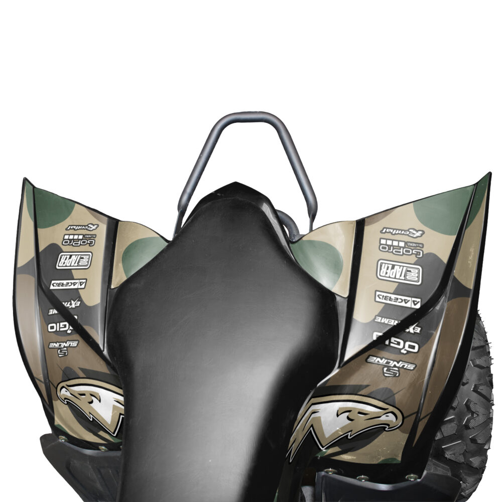 125cc kids quad bike hawkmoto havoc - traditional camo