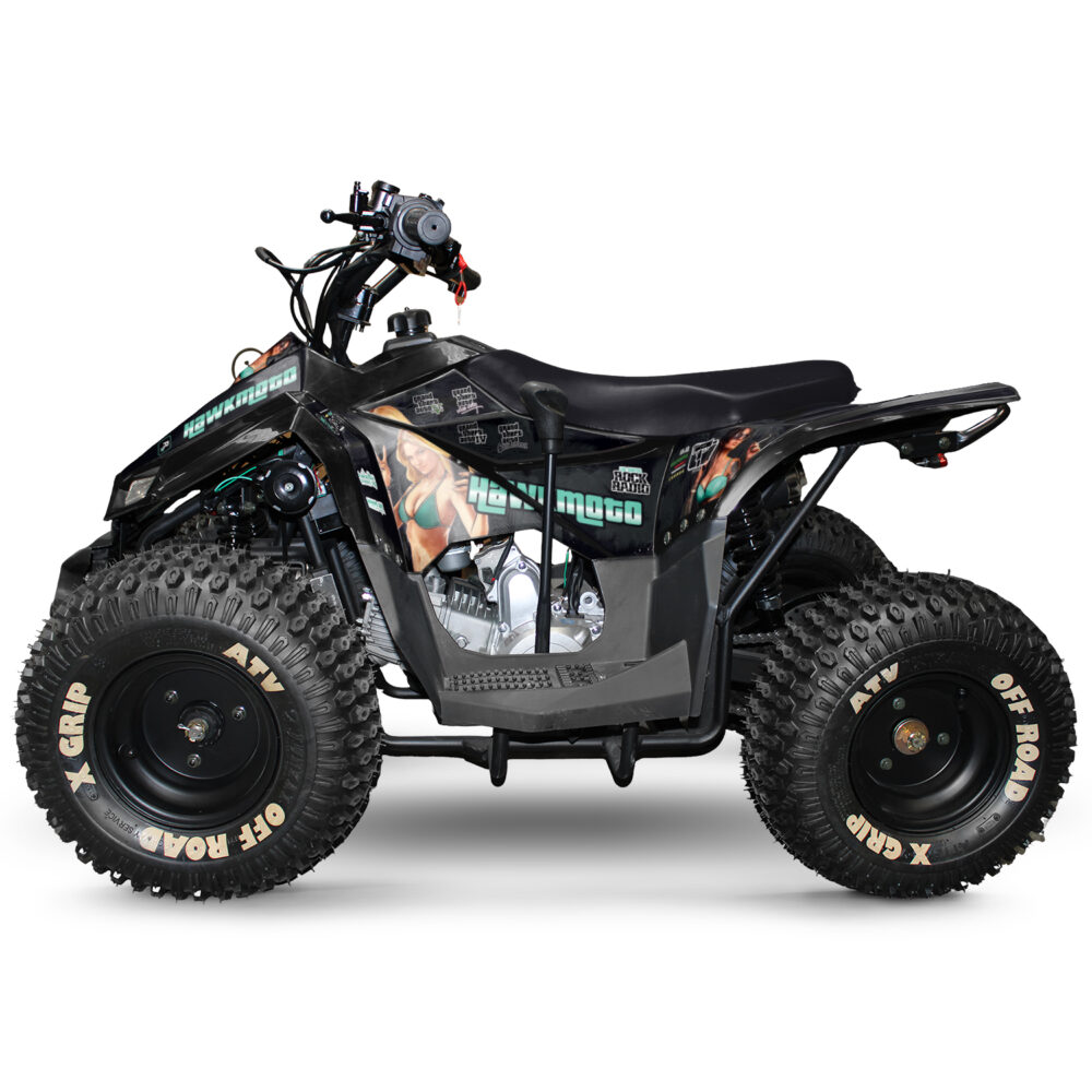 110cc kids quad bike hawkmoto chaos - los santos