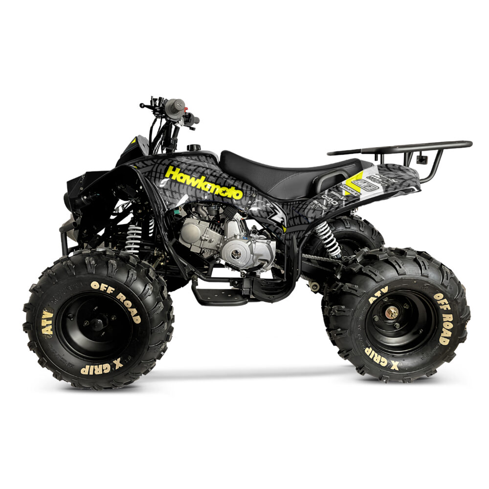 125cc kids quad bike hawkmoto challenger - superstar