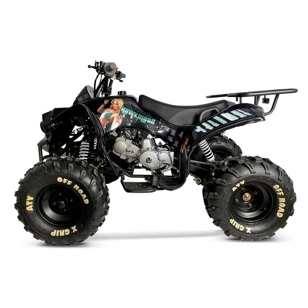 125cc kids quad bike hawkmoto challenger - los santos