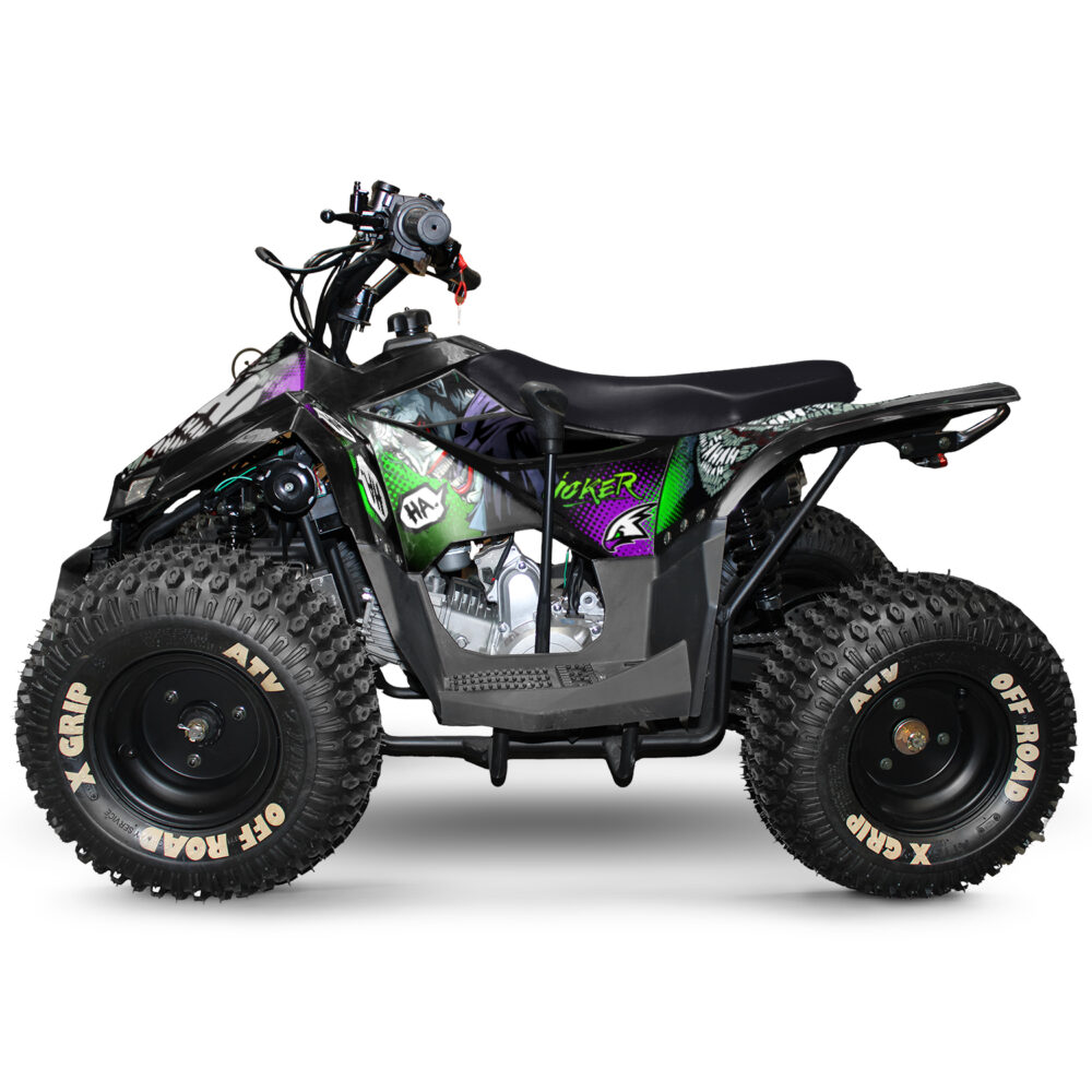 110cc kids quad bike hawkmoto chaos - joker