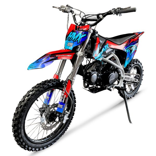 Hawkmoto hmx pro 125cc semi automatic kids pit bike 17/14 - amaterasu