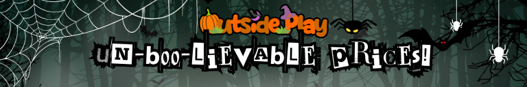 Outside Play Halloween Banner