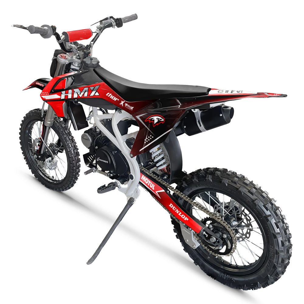 Hawkmoto hmx pro 125cc semi automatic kids pit bike 17/14 - volcano