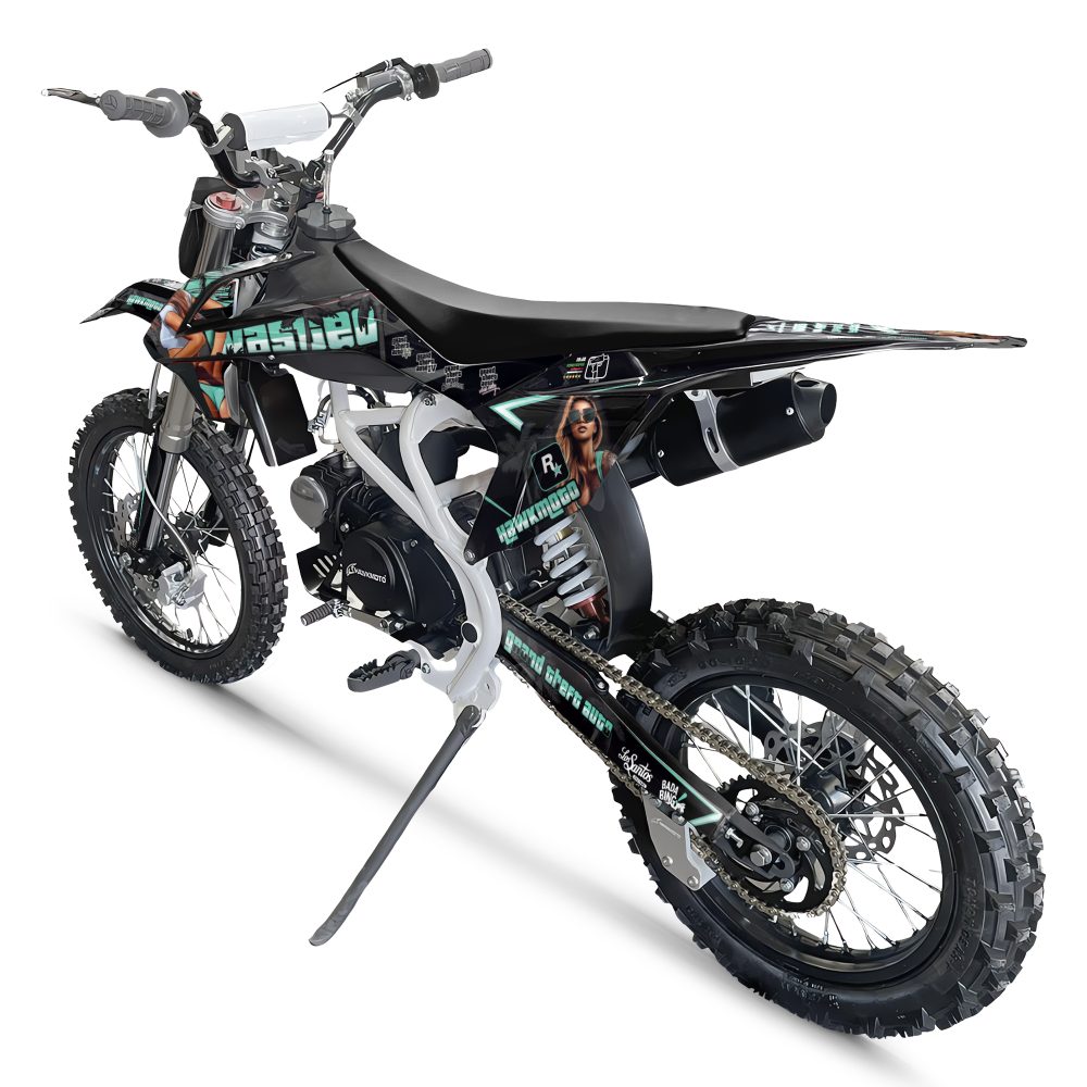 Hawkmoto hmx pro 125cc semi automatic kids pit bike 17/14 - Los Santos